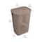 Mind Reader 60L Ventilated Slim Laundry Hamper with Cut Out Handles & Hinged Lid, 2ct.